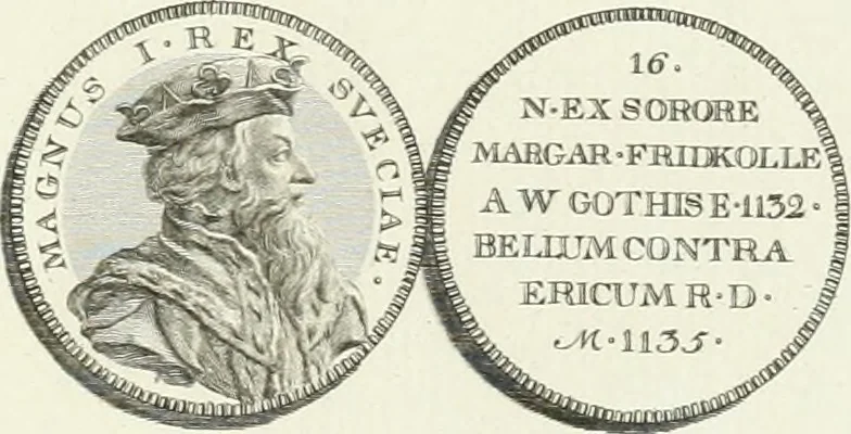 An illustration from Oeuvre du chevalier Hedlinger, ou, Recueil des medailles de ce celebre artiste, gravées en taille douce, accompagnées d'une explication historique et critique, et précédées de la vie de l'auteur, 1778, leaf 92