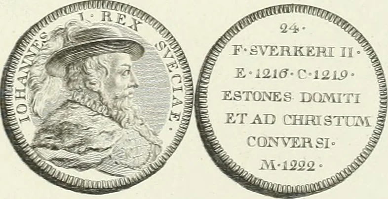 An illustration from Oeuvre du chevalier Hedlinger, ou, Recueil des medailles de ce celebre artiste, gravées en taille douce, accompagnées d'une explication historique et critique, et précédées de la vie de l'auteur, 1778, leaf 96