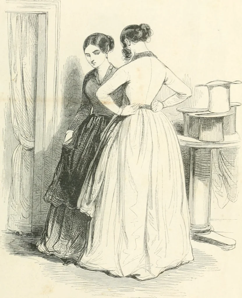An illustration from Oeuvres choisies de Gavarni, 1848, leaf 10