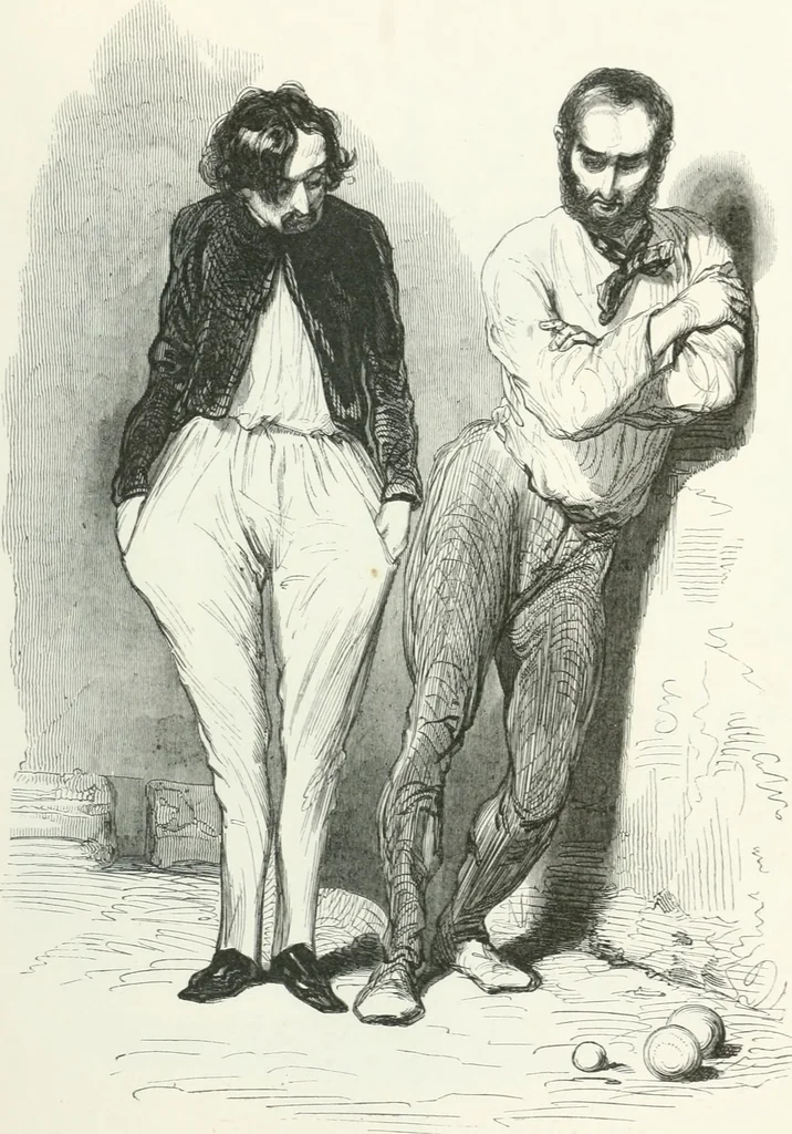An illustration from Oeuvres choisies de Gavarni, 1848, leaf 114