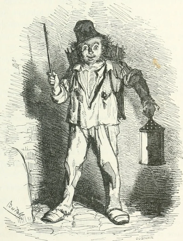 An illustration from Oeuvres choisies de Gavarni, 1848, leaf 118