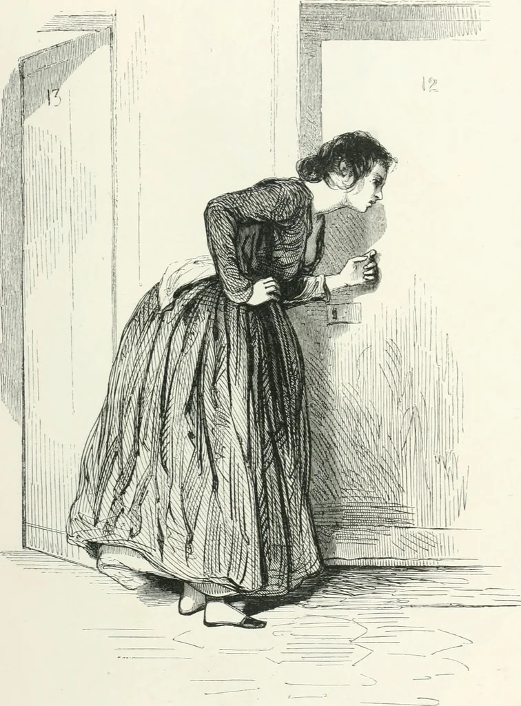 An illustration from Oeuvres choisies de Gavarni, 1848, leaf 130