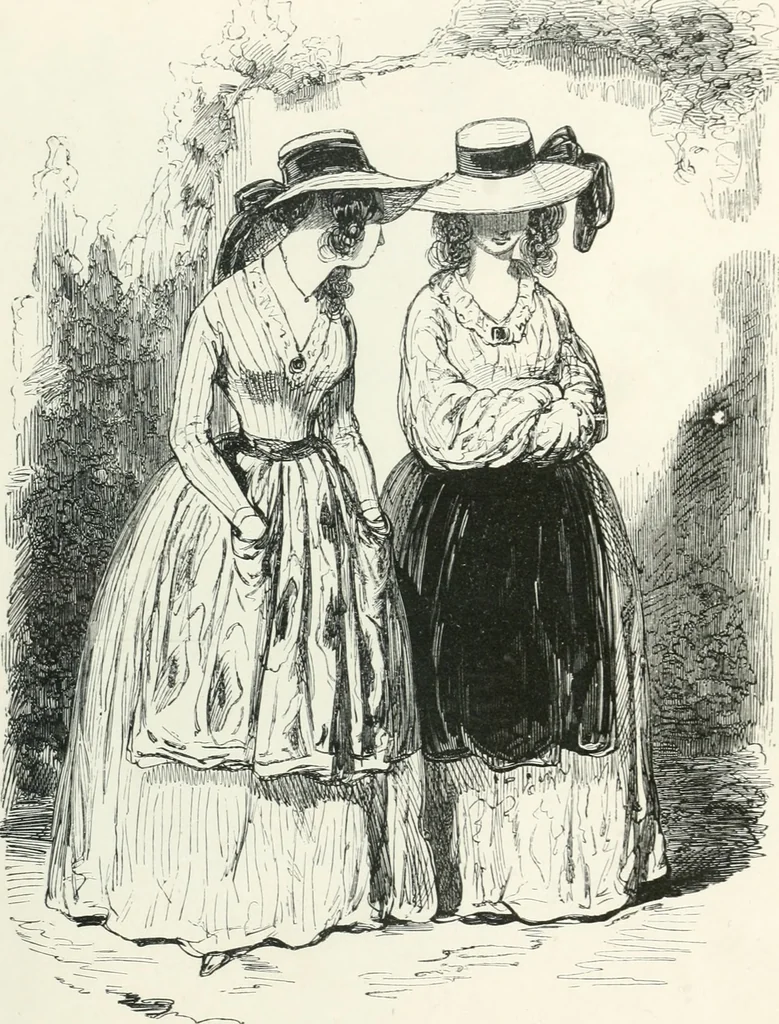 An illustration from Oeuvres choisies de Gavarni, 1848, leaf 16