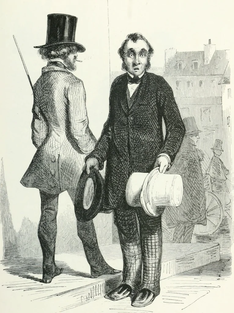 An illustration from Oeuvres choisies de Gavarni, 1848, leaf 164