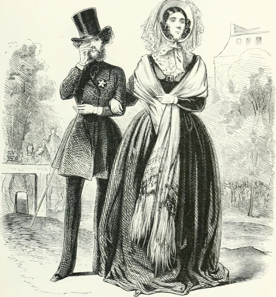 An illustration from Oeuvres choisies de Gavarni, 1848, leaf 170