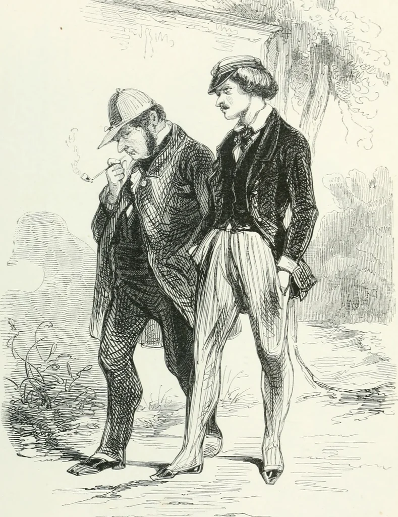An illustration from Oeuvres choisies de Gavarni, 1848, leaf 176