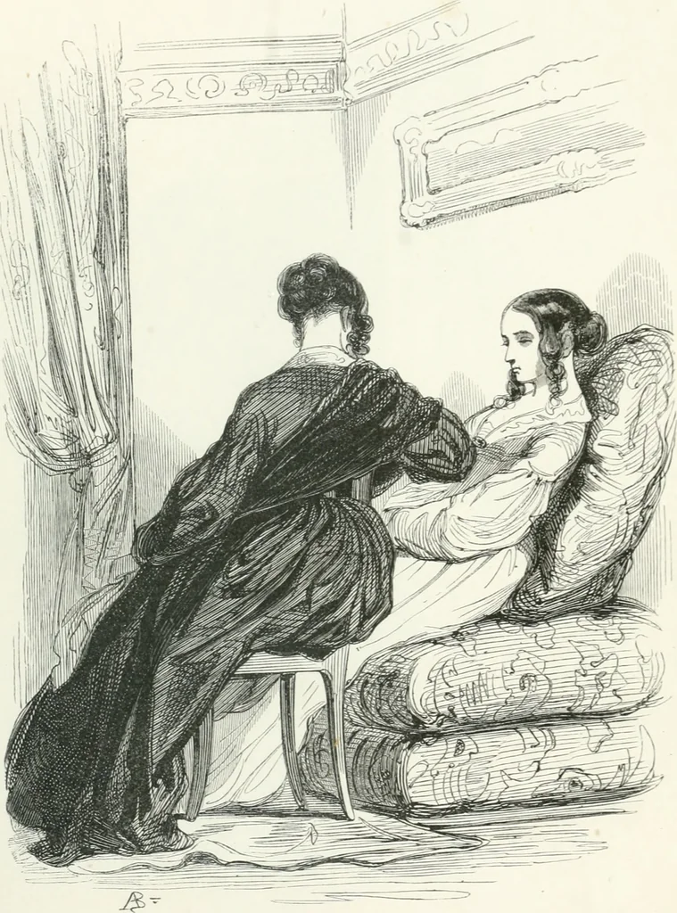 An illustration from Oeuvres choisies de Gavarni, 1848, leaf 18