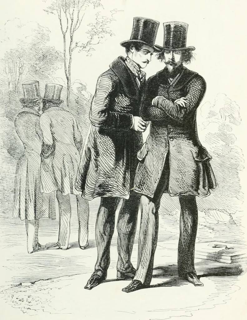 An illustration from Oeuvres choisies de Gavarni, 1848, leaf 180