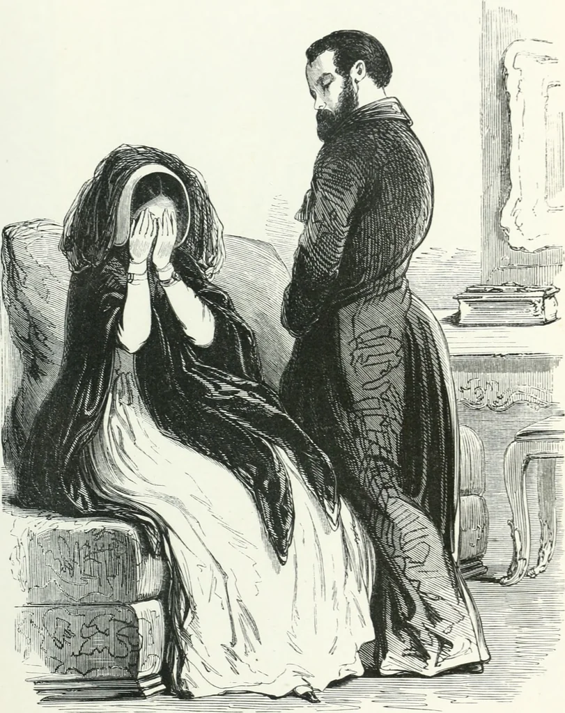 An illustration from Oeuvres choisies de Gavarni, 1848, leaf 182