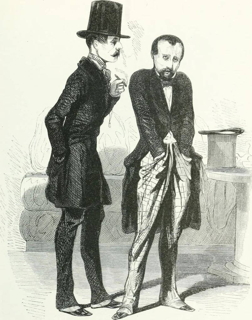 An illustration from Oeuvres choisies de Gavarni, 1848, leaf 186