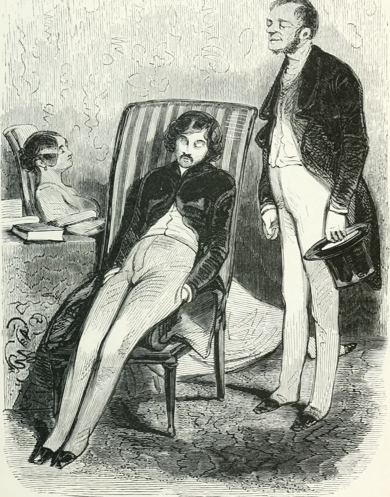 An illustration from Oeuvres choisies de Gavarni, 1848, leaf 188