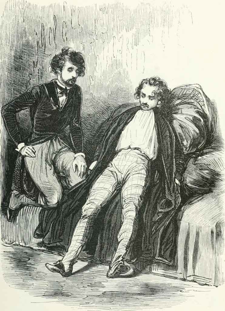 An illustration from Oeuvres choisies de Gavarni, 1848, leaf 192