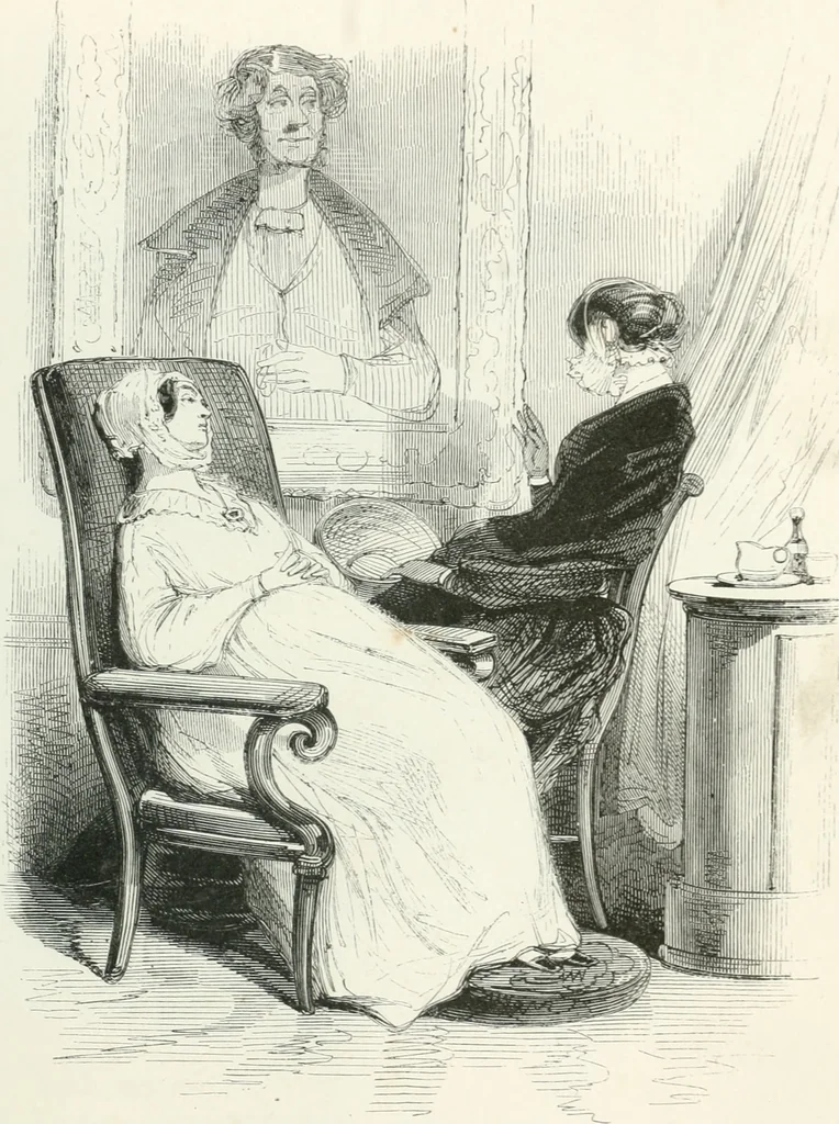 An illustration from Oeuvres choisies de Gavarni, 1848, leaf 22