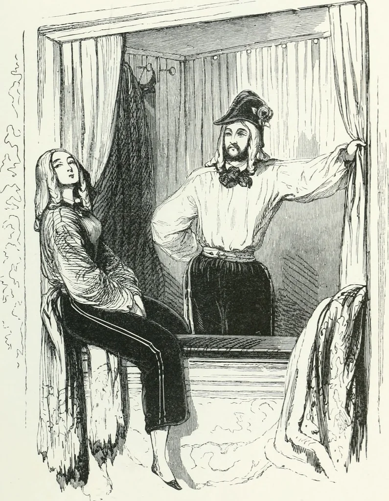 An illustration from Oeuvres choisies de Gavarni, 1848, leaf 220