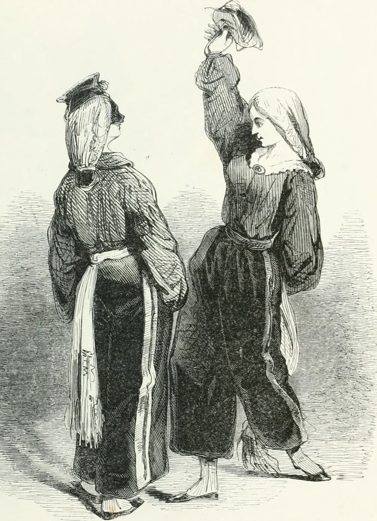 An illustration from Oeuvres choisies de Gavarni, 1848, leaf 222