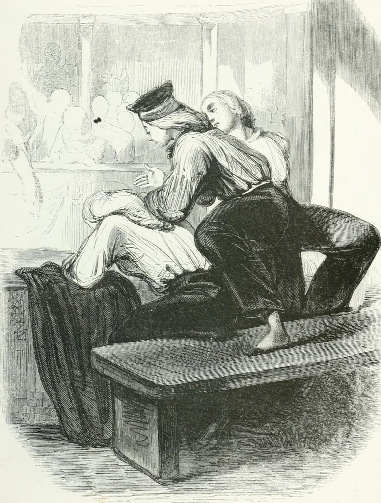 An illustration from Oeuvres choisies de Gavarni, 1848, leaf 230