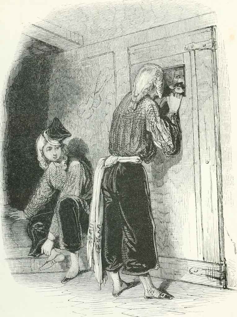An illustration from Oeuvres choisies de Gavarni, 1848, leaf 234