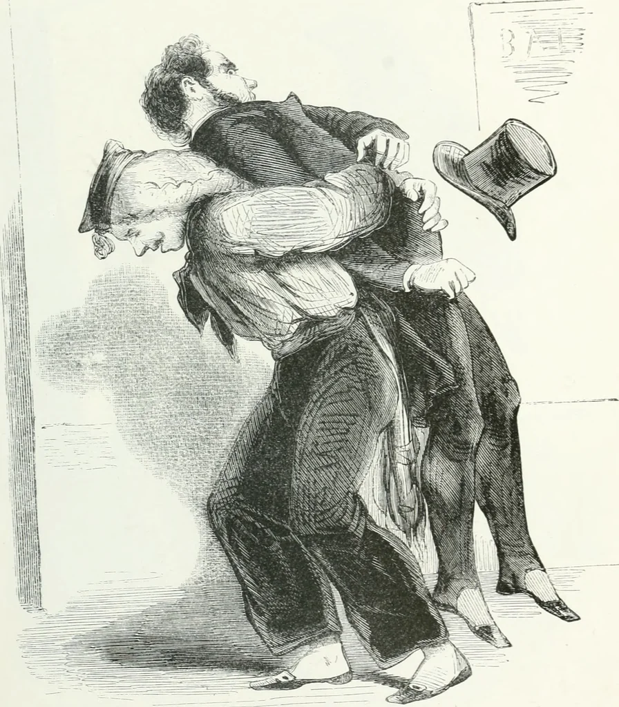 An illustration from Oeuvres choisies de Gavarni, 1848, leaf 236