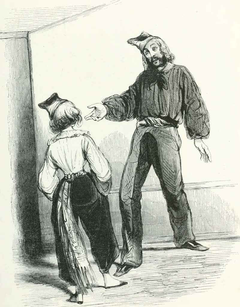 An illustration from Oeuvres choisies de Gavarni, 1848, leaf 238
