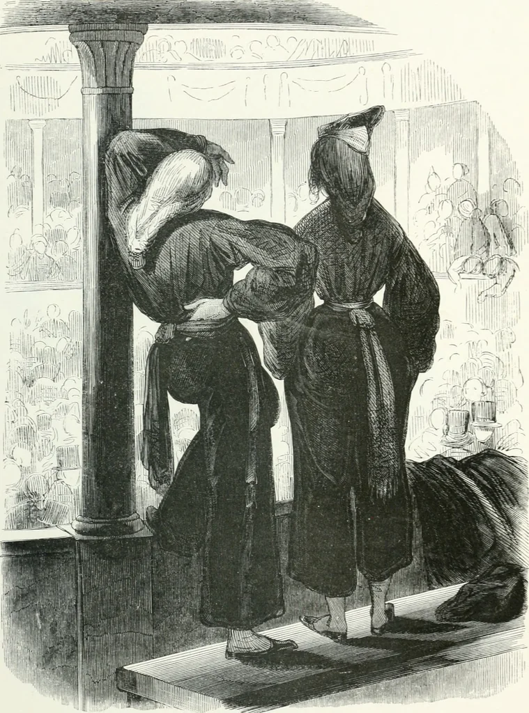 An illustration from Oeuvres choisies de Gavarni, 1848, leaf 244