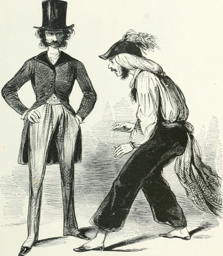 An illustration from Oeuvres choisies de Gavarni, 1848, leaf 246