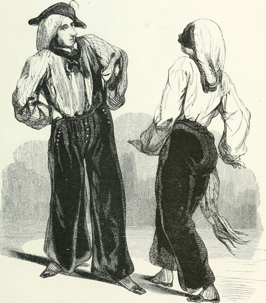 An illustration from Oeuvres choisies de Gavarni, 1848, leaf 250