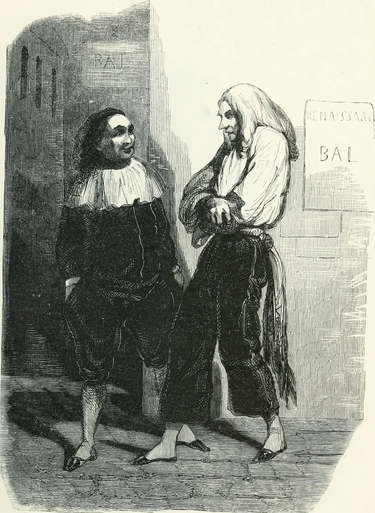 An illustration from Oeuvres choisies de Gavarni, 1848, leaf 252