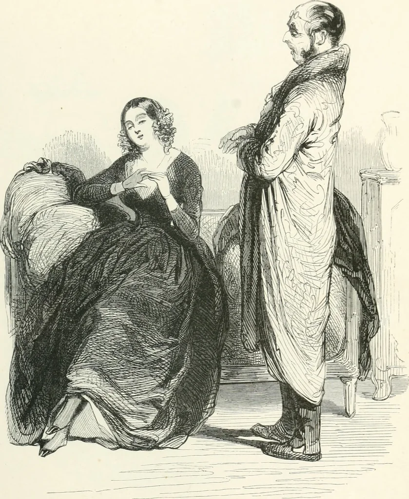 An illustration from Oeuvres choisies de Gavarni, 1848, leaf 32