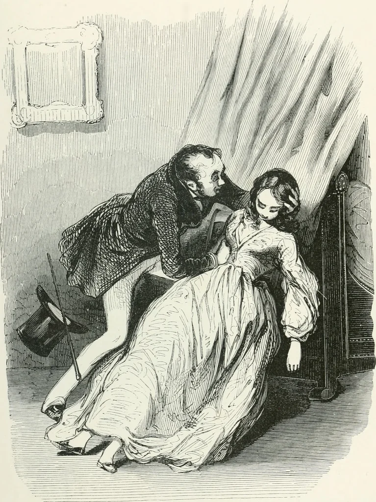 An illustration from Oeuvres choisies de Gavarni, 1848, leaf 38