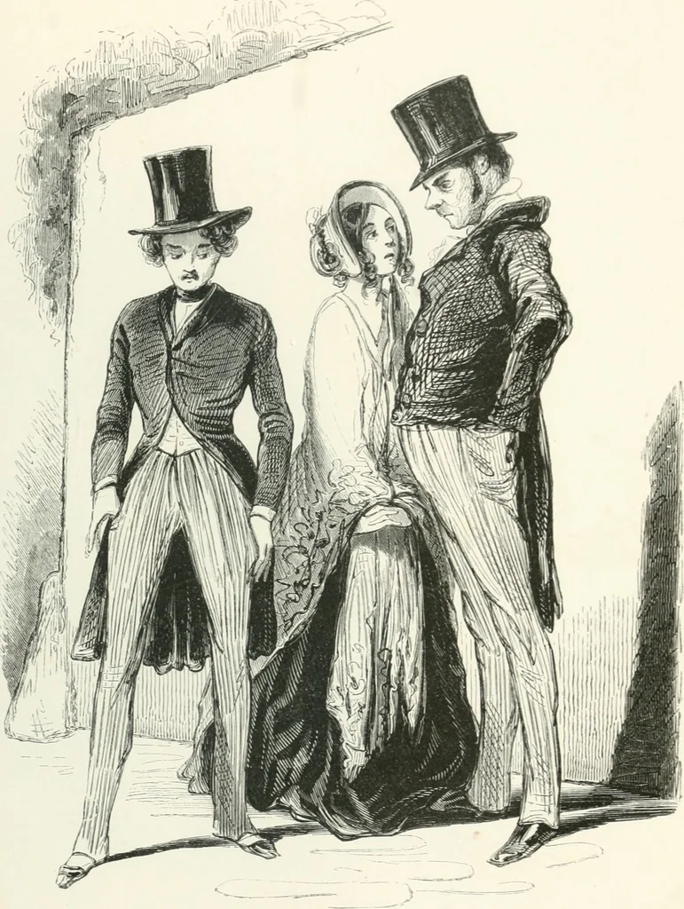 An illustration from Oeuvres choisies de Gavarni, 1848, leaf 46