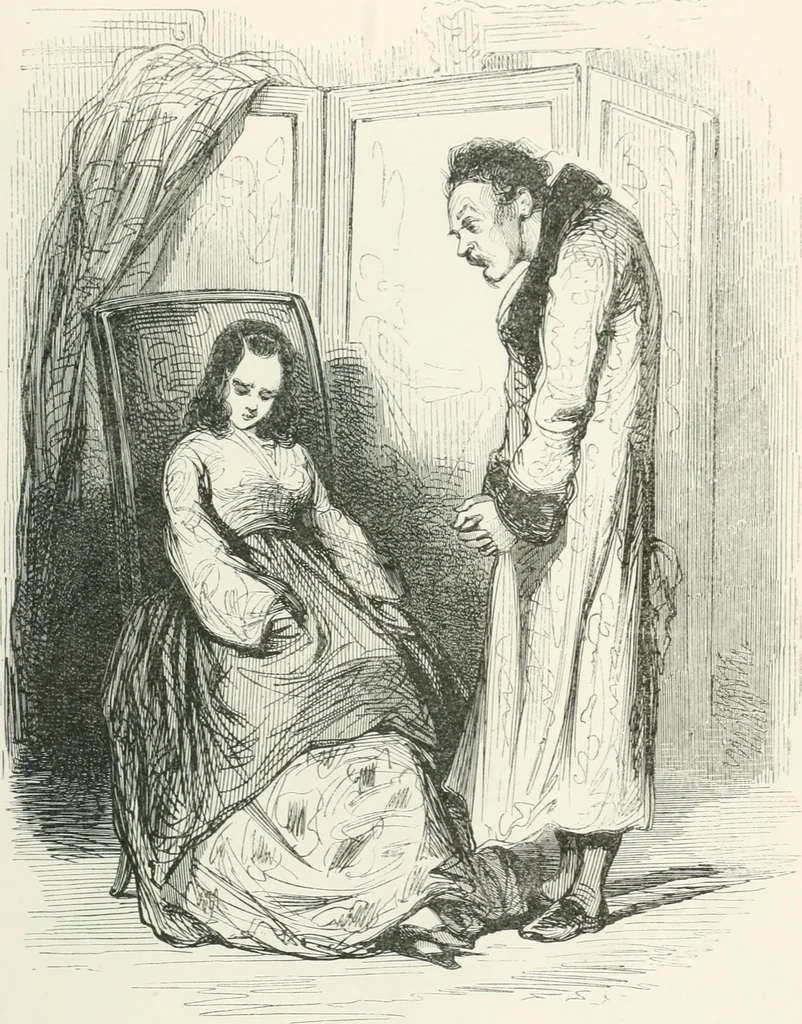 An illustration from Oeuvres choisies de Gavarni, 1848, leaf 48