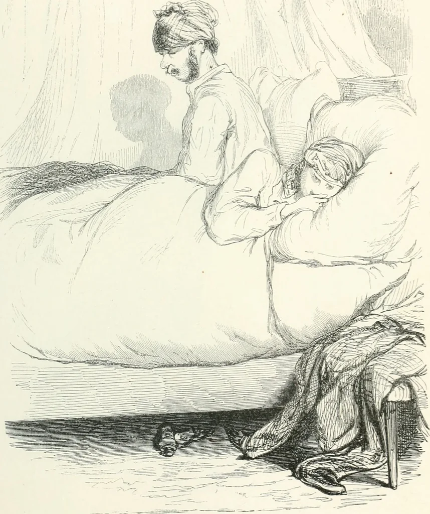 An illustration from Oeuvres choisies de Gavarni, 1848, leaf 50
