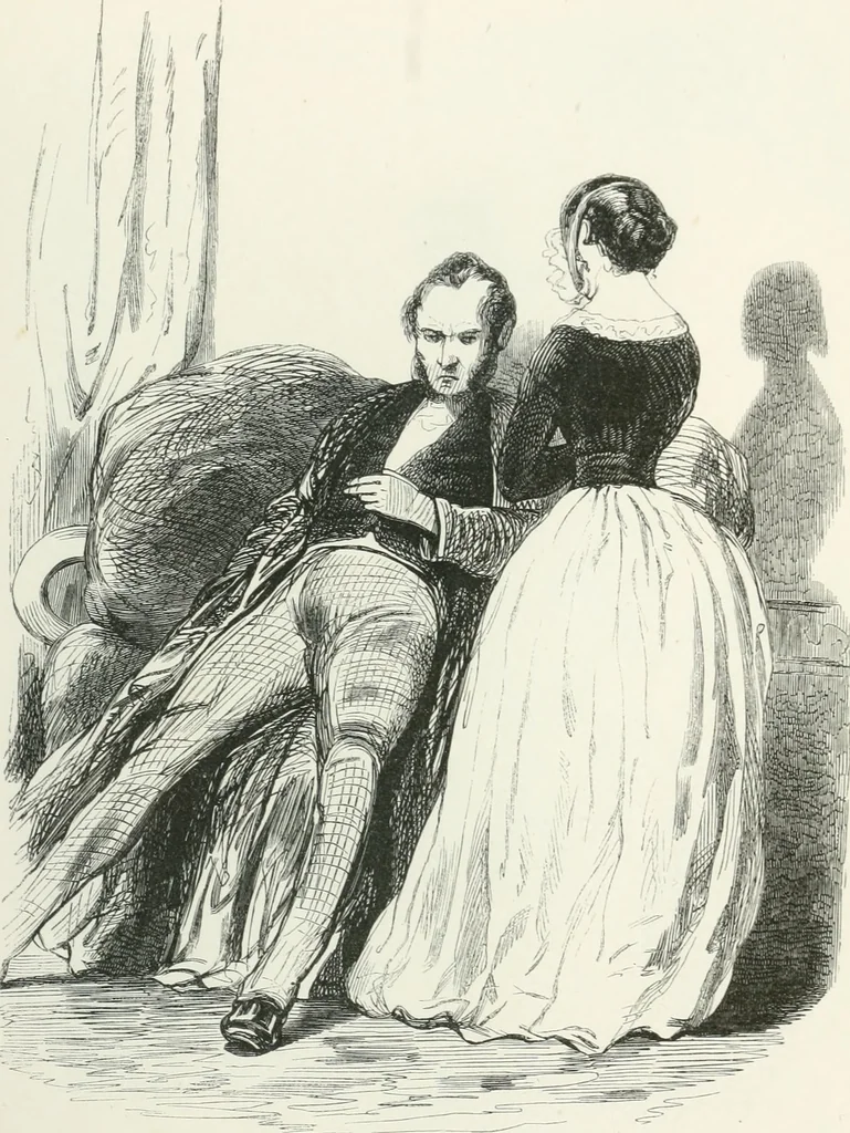 An illustration from Oeuvres choisies de Gavarni, 1848, leaf 52