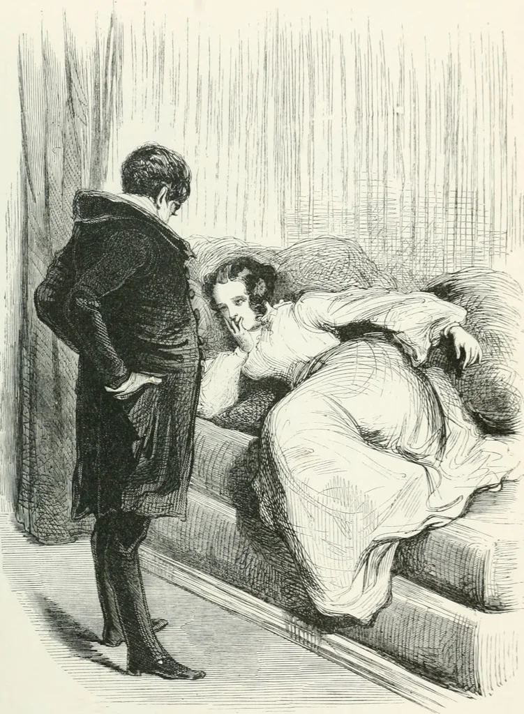 An illustration from Oeuvres choisies de Gavarni, 1848, leaf 58