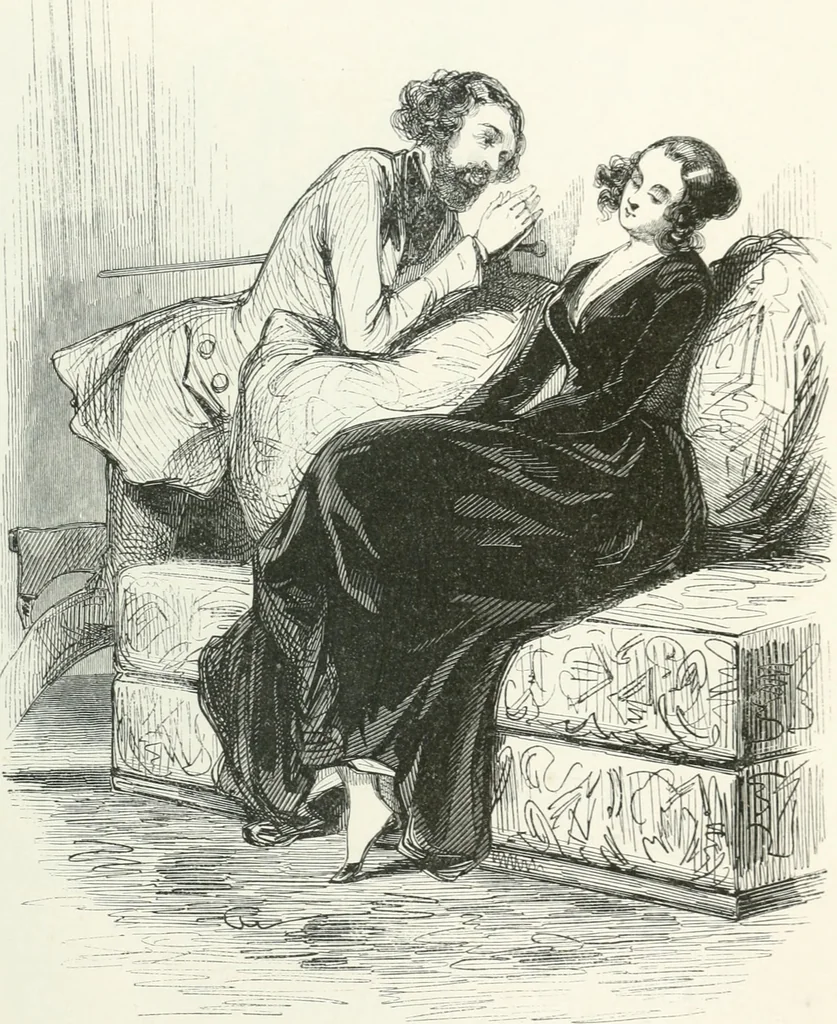 An illustration from Oeuvres choisies de Gavarni, 1848, leaf 66