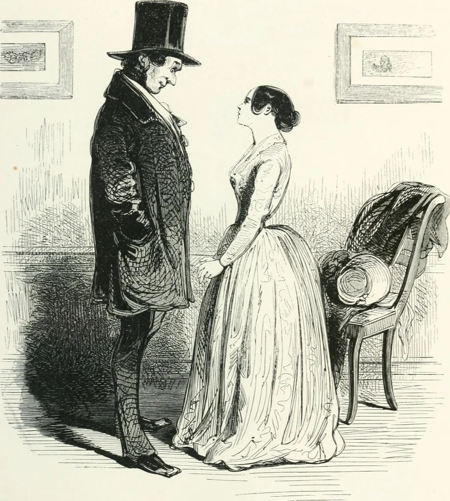 An illustration from Oeuvres choisies de Gavarni, 1848, leaf 70