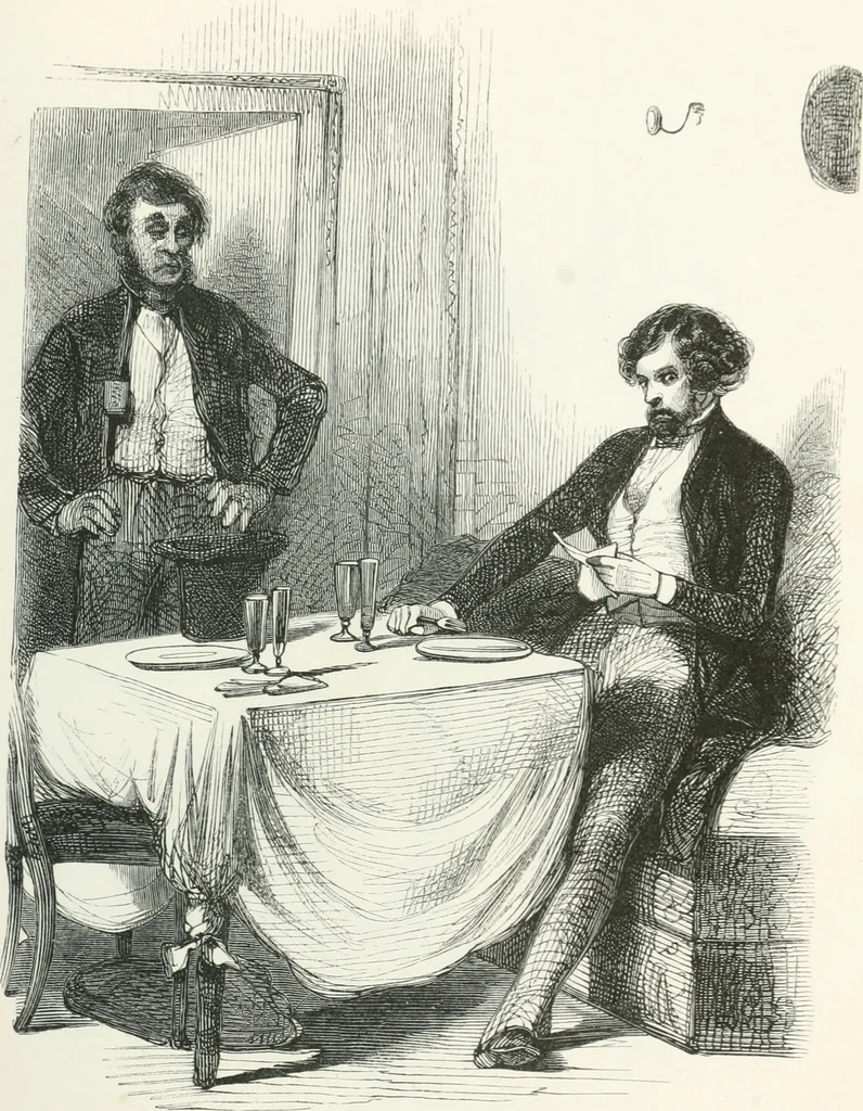 An illustration from Oeuvres choisies de Gavarni, 1848, leaf 78