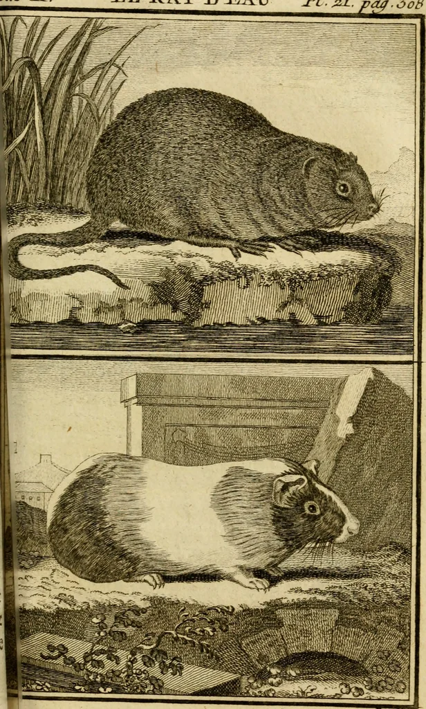 An illustration from Œuvres complètes de M. le C[om]te de Buffon ... : histoire des animaux quadrupèdes, 1775, leaf 348
