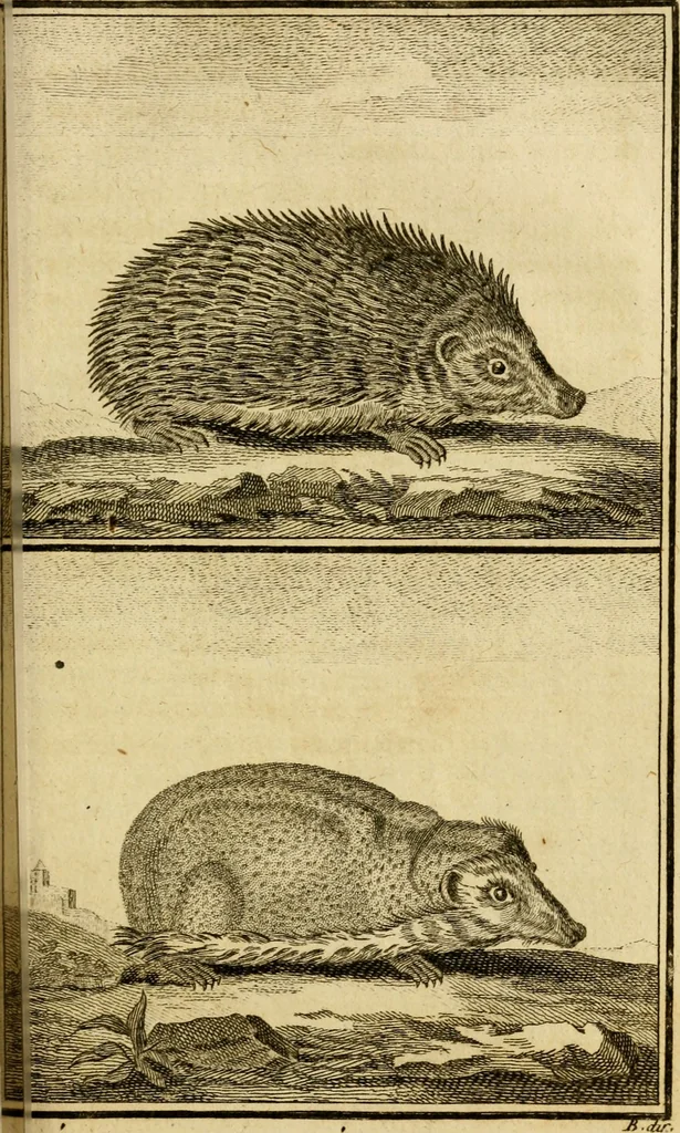 An illustration from Œuvres complètes de M. le C[om]te de Buffon ... : histoire des animaux quadrupèdes, 1775, leaf 360