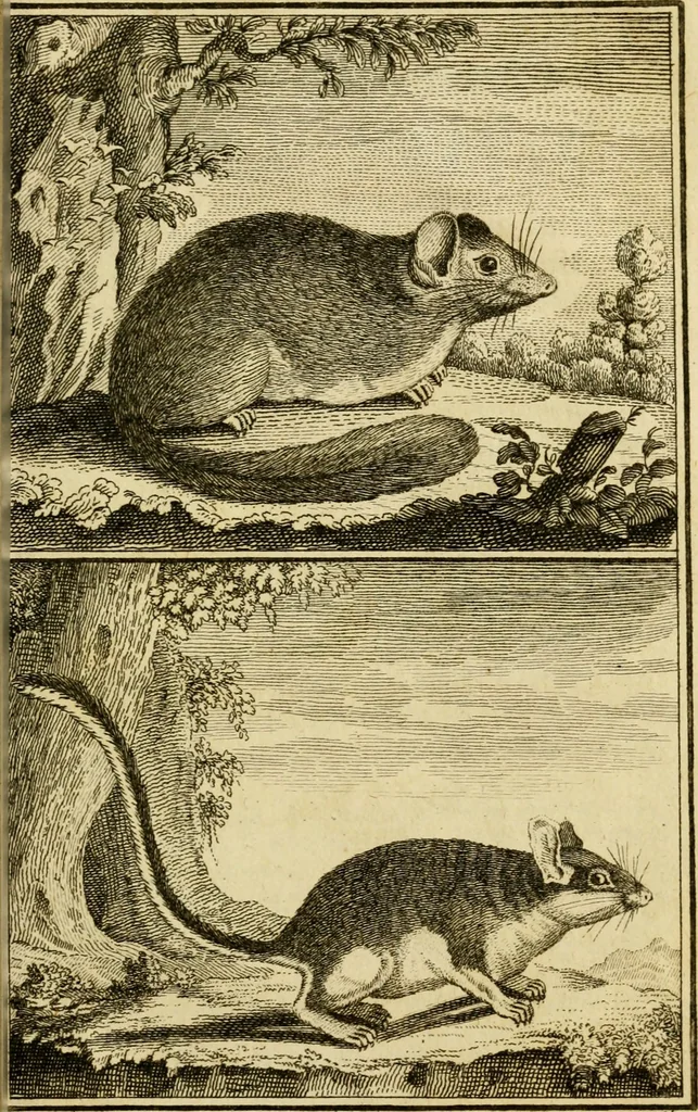 An illustration from Œuvres complètes de M. le C[om]te de Buffon ... : histoire des animaux quadrupèdes, 1775, leaf 414