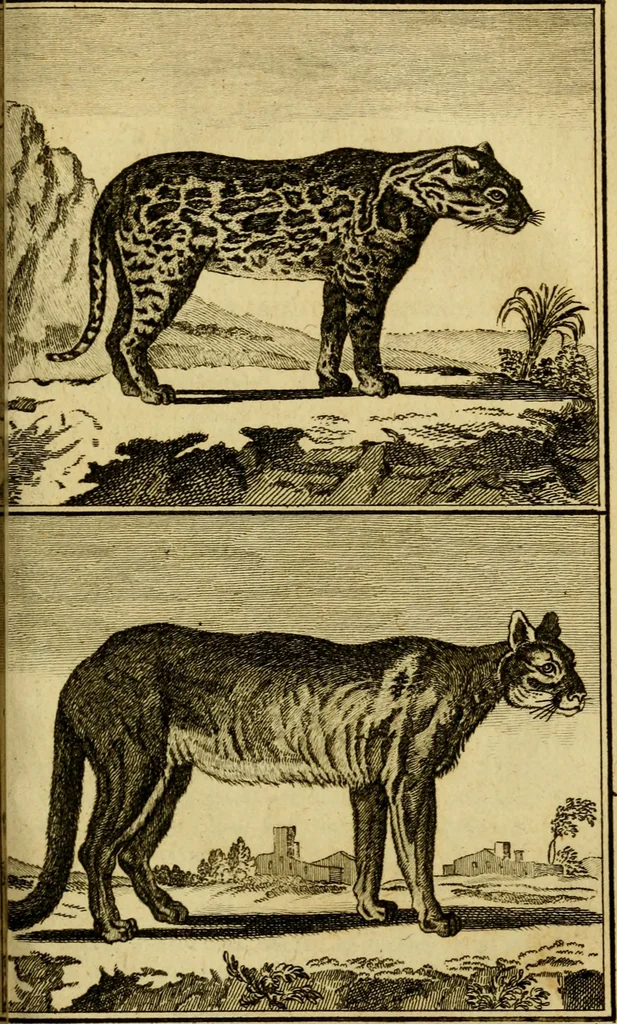 An illustration from Œuvres complètes de M. le C[om]te de Buffon ... : histoire des animaux quadrupèdes, 1775, leaf 334