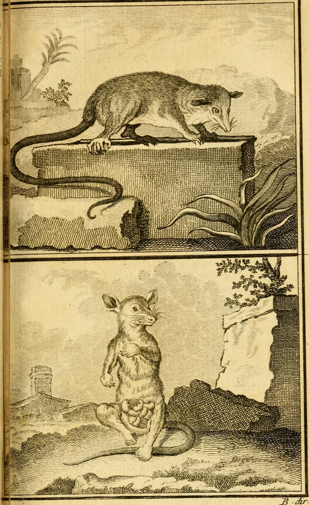 An illustration from Œuvres complètes de M. le C[om]te de Buffon ... : histoire des animaux quadrupèdes, 1775, leaf 276