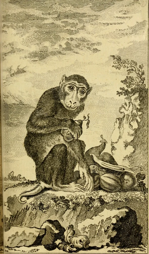 An illustration from Œuvres complètes de M. le C[om]te de Buffon ... : histoire des animaux quadrupèdes, 1775, leaf 176