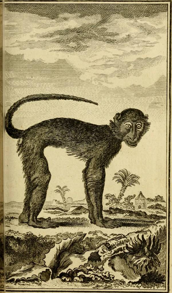 An illustration from Œuvres complètes de M. le C[om]te de Buffon ... : histoire des animaux quadrupèdes, 1775, leaf 212