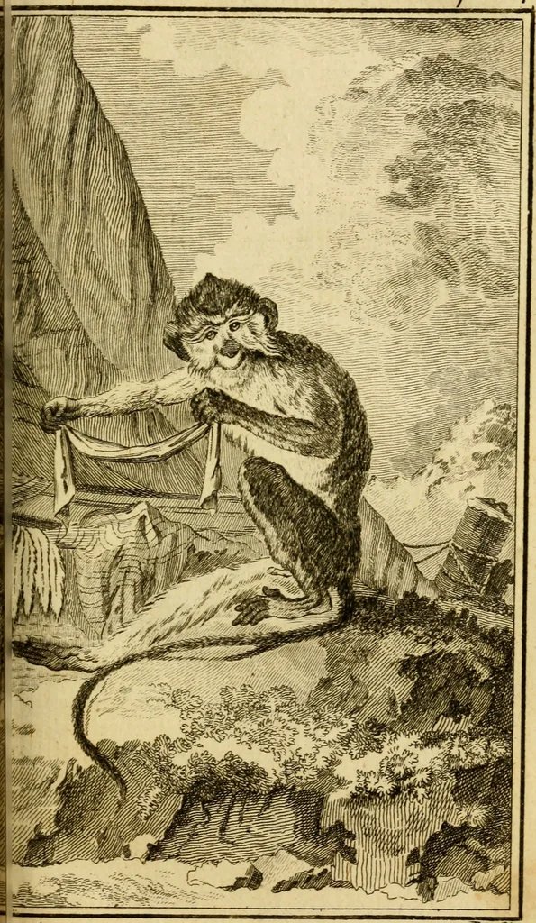 An illustration from Œuvres complètes de M. le C[om]te de Buffon ... : histoire des animaux quadrupèdes, 1775, leaf 238