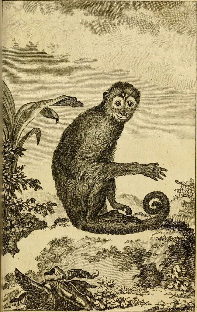 An illustration from Œuvres complètes de M. le C[om]te de Buffon ... : histoire des animaux quadrupèdes, 1775, leaf 384