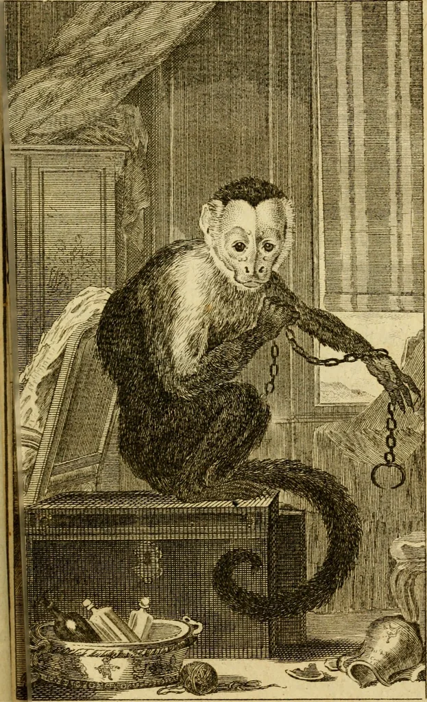 An illustration from Œuvres complètes de M. le C[om]te de Buffon ... : histoire des animaux quadrupèdes, 1775, leaf 386
