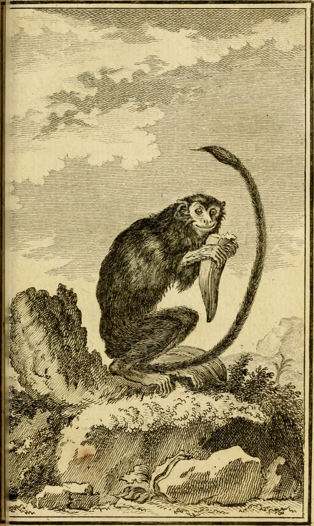 An illustration from Œuvres complètes de M. le C[om]te de Buffon ... : histoire des animaux quadrupèdes, 1775, leaf 402
