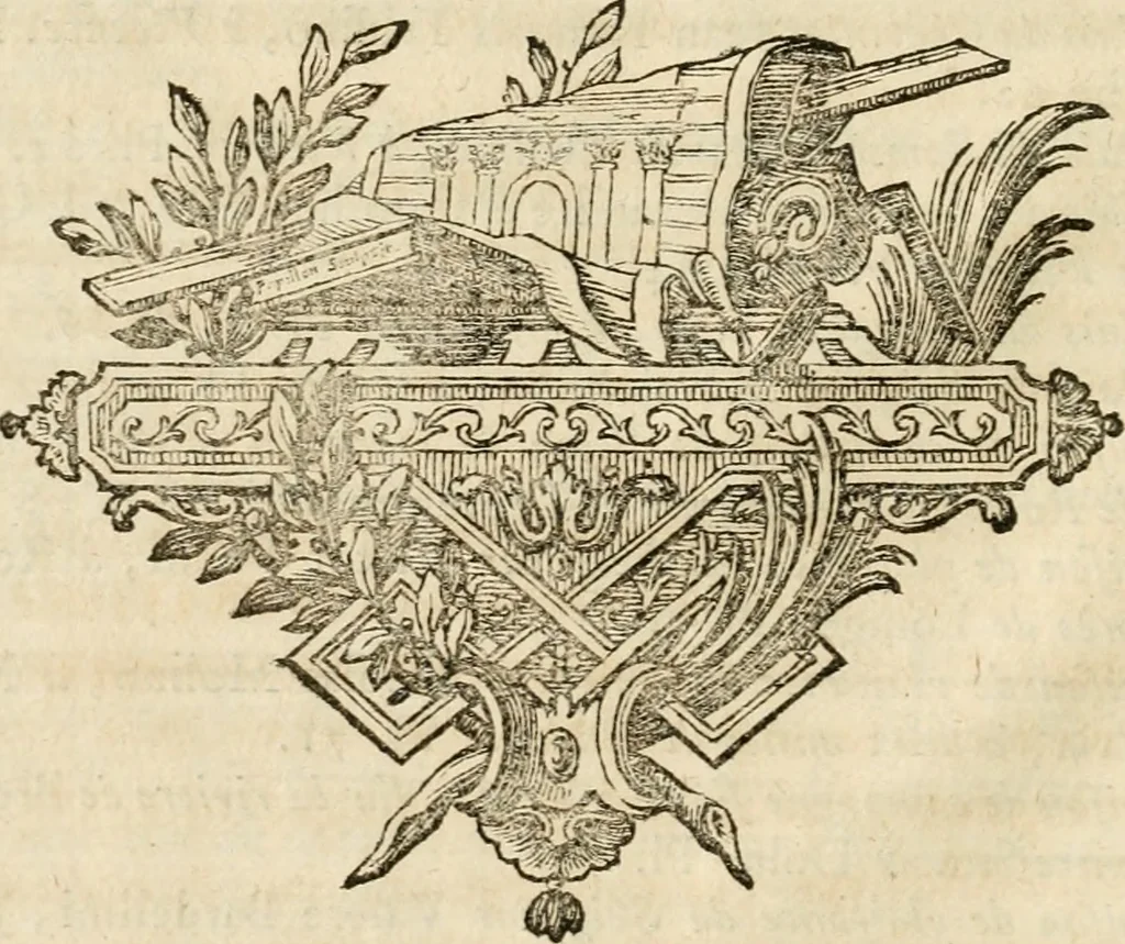 An illustration from uvres d'architecture de Vincent Scamozzi, architecte de la République de Venise, 1764, leaf 21