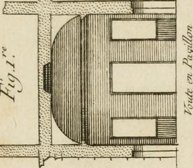 An illustration from uvres d'architecture de Vincent Scamozzi, architecte de la République de Venise, 1764, leaf 278